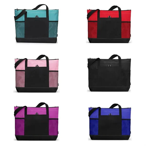 Large Tote-Style 600D Oxford Shopping & Carry Bag