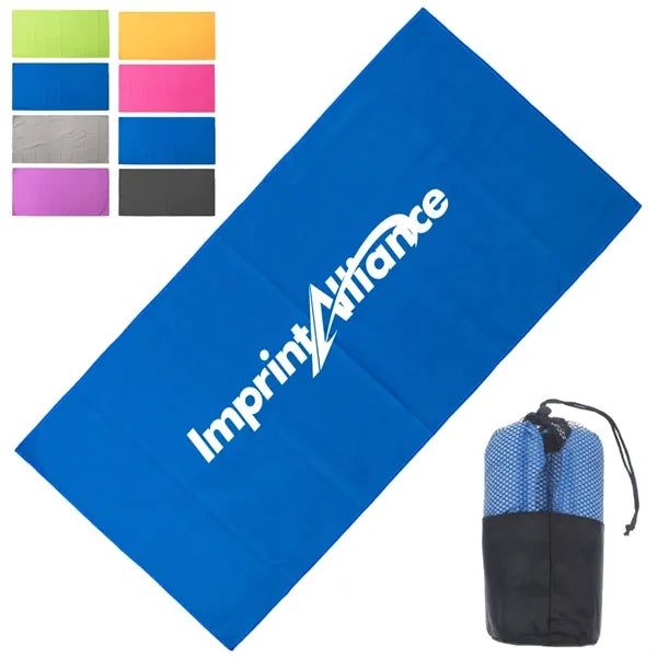 Thickened Double Sided Fleece Quick Dry Beach Towel