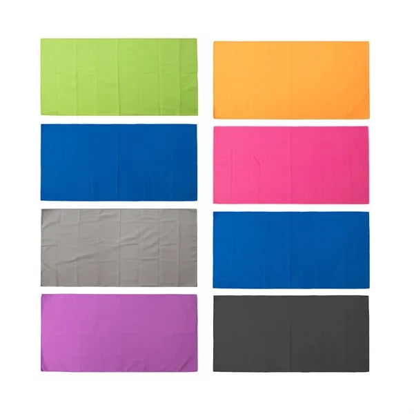 Thickened Double Sided Fleece Quick Dry Beach Towel