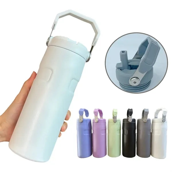 16oz 304 Stainless Steel Vacuum Insulated Mug With Handle