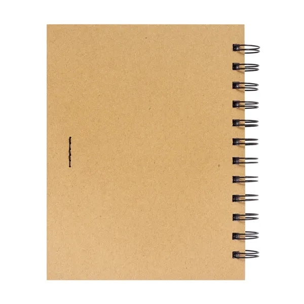 Paper Notebook with Die Cut Heart Shape