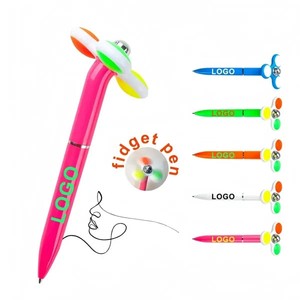 Unzip rotating pen