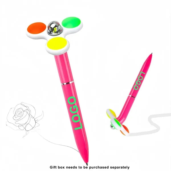 Unzip rotating pen