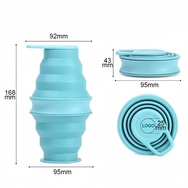 Silicone folding cups