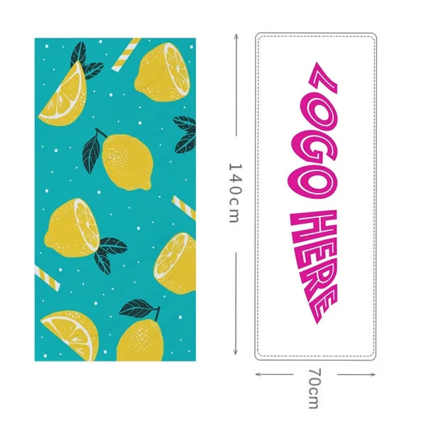 Standard Size Microfiber Beach Towel