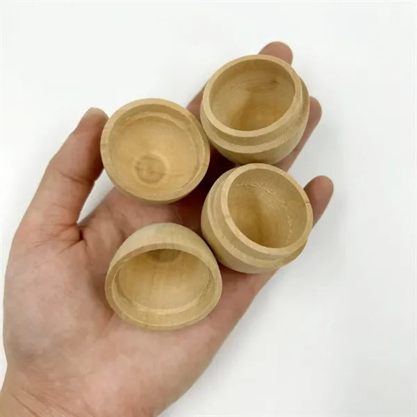 Wooden Easter Egg Shell