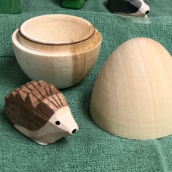 Wooden Easter Egg Shell