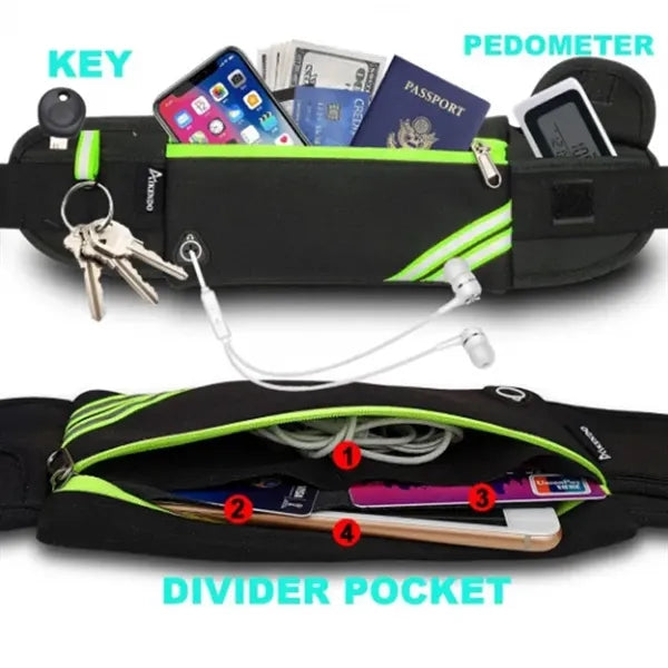 Running Belt Waist Pack Bag