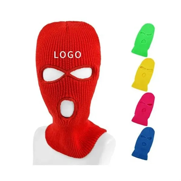 Knitted Triple Opening Face Mask