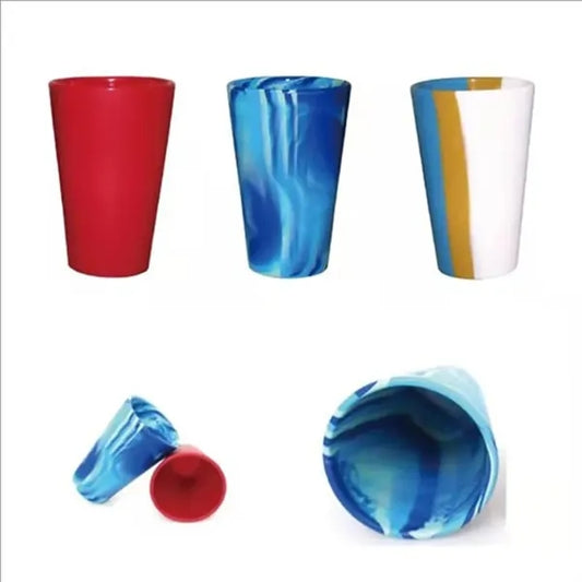 16oz Silicone Foldable Travel Cup
