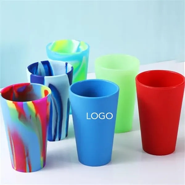 16oz Silicone Foldable Travel Cup