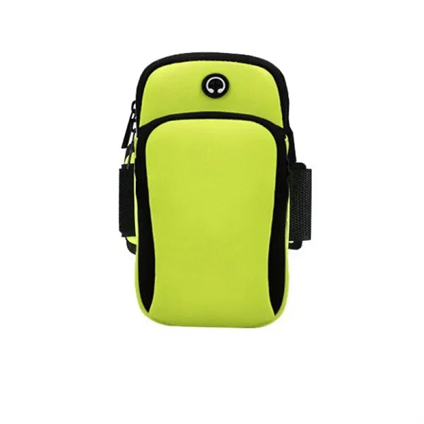 Ventilated Sports Running Armband Bag With Adjustable Strap