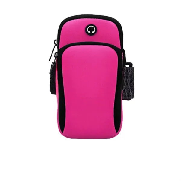 Ventilated Sports Running Armband Bag With Adjustable Strap
