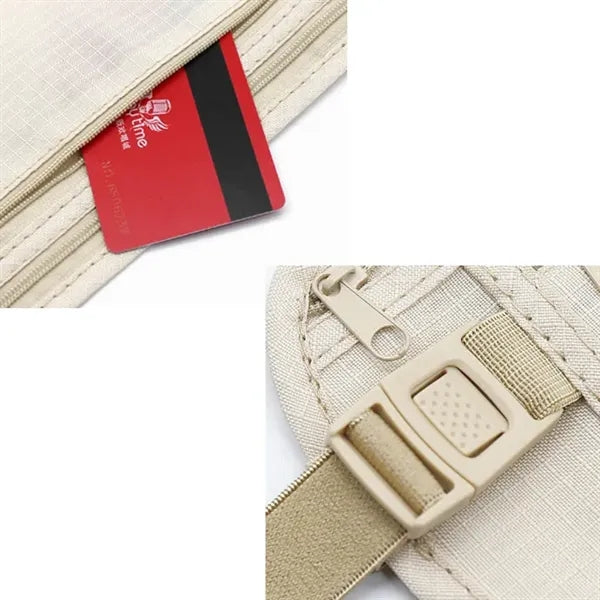 Passport Holder Secure Hidden Travel Wallet