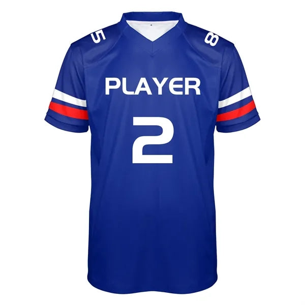 Men's Custom Performance Personalized Rugby Jersey (Full Col