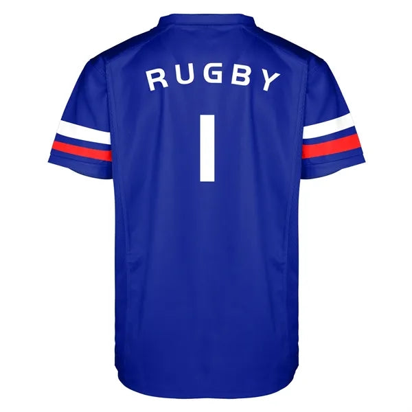 Men's Custom Performance Personalized Rugby Jersey (Full Col