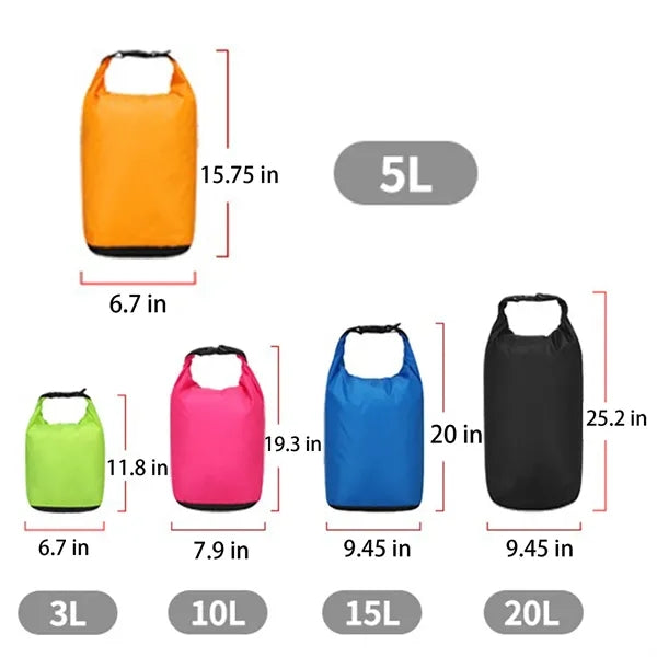 Roll Top Lightweight Dry Storage Bag