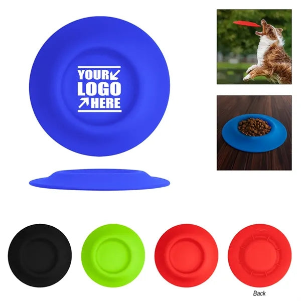 Soft Silicone Dog Flying Disc