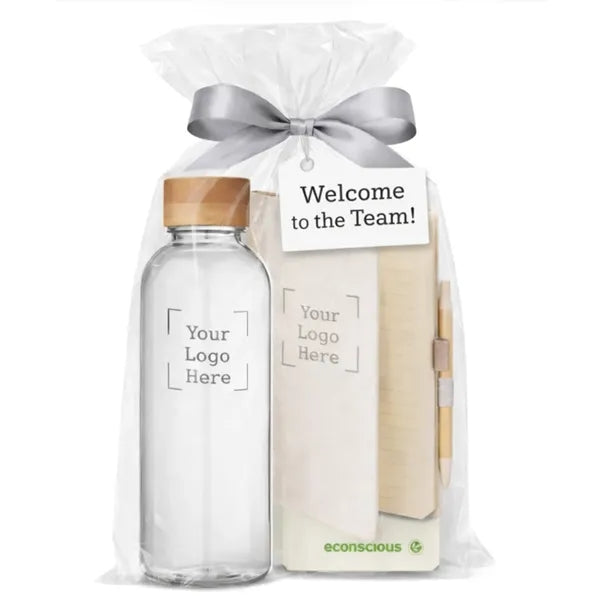 Eco Friendly Journal & Bottle Gift Set