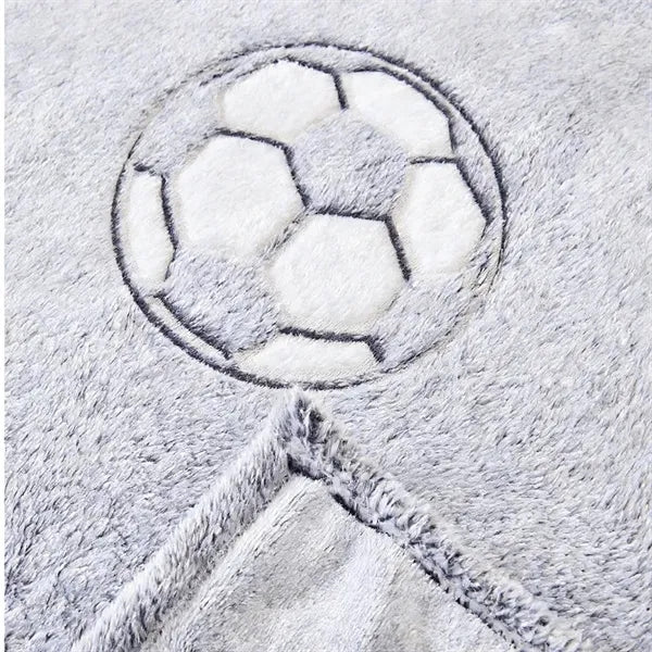 Glow-in-the-dark Soccer Blanket