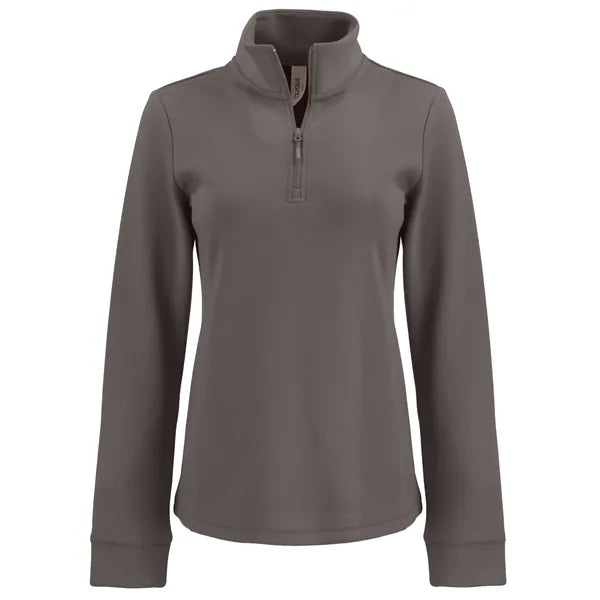 Clique Haven Recycled Womens Quarter Zip Sweatshirt