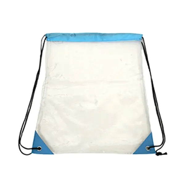 PVC Clear Drawstring Bag