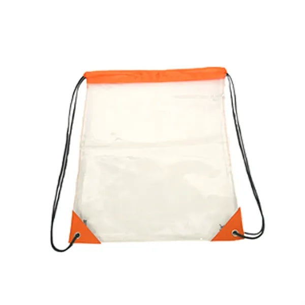PVC Clear Drawstring Bag