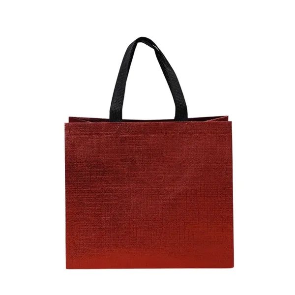 Logo Metallic Finish Tote Bags