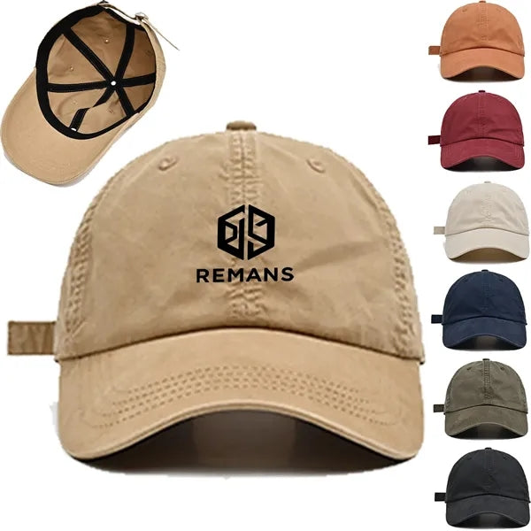 Classic Curved-Brim Baseball Cap