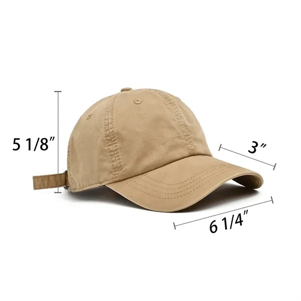 Classic Curved-Brim Baseball Cap