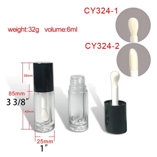 0.2oz Plastic Refillable Lip Gloss Container Tube