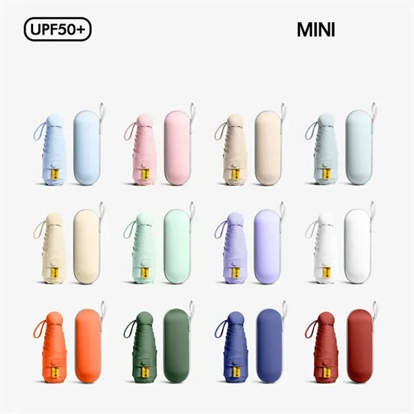 Folding Mini Capsule Umbrella
