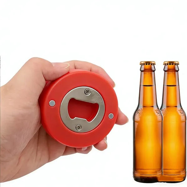 Printed Plastic Fridge Magnet Beer Bottle Opener