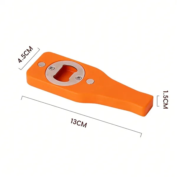 Bottle Shape Plastic Fridge Magnet Beer Bottle Opener