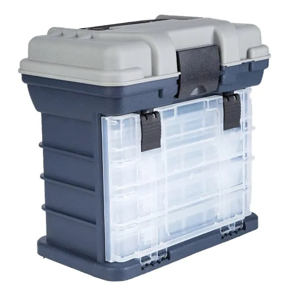 Portable Fishing Tackle Storage Box w/ Drawers