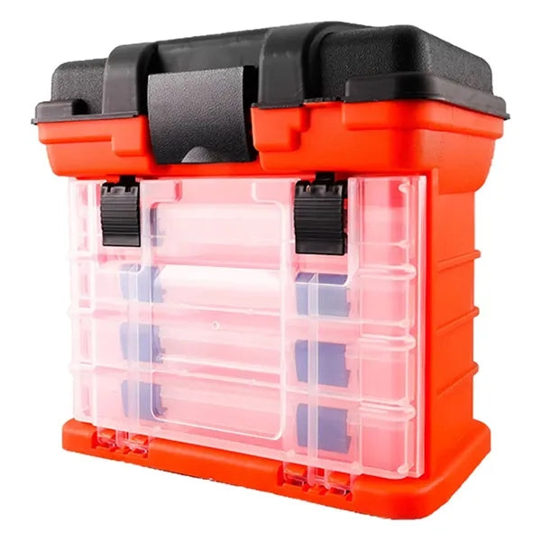 Portable Fishing Tackle Storage Box w/ Drawers