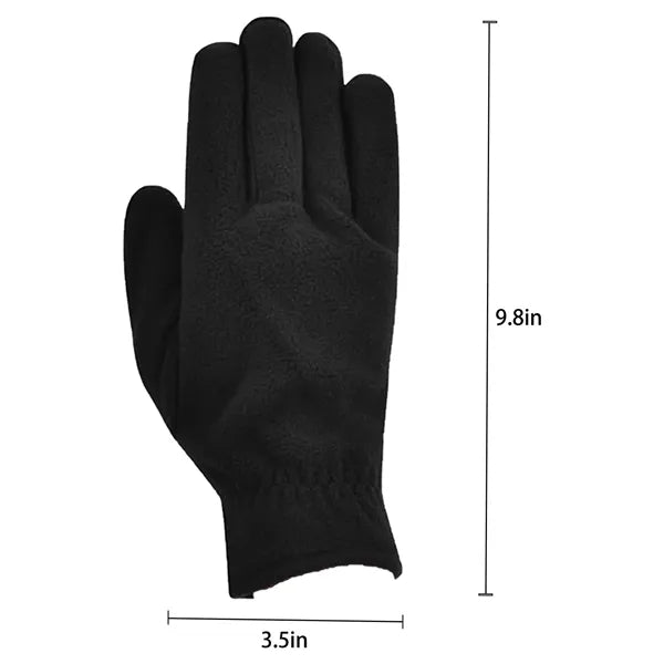 Unisex Cycling Polyester Fleece Glove