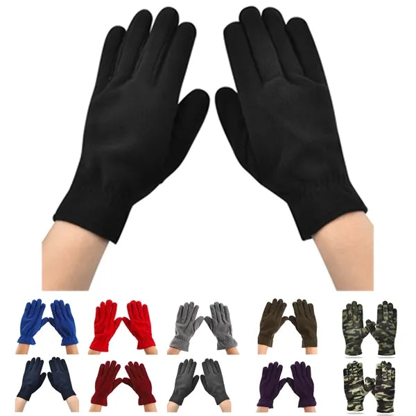 Unisex Cycling Polyester Fleece Glove