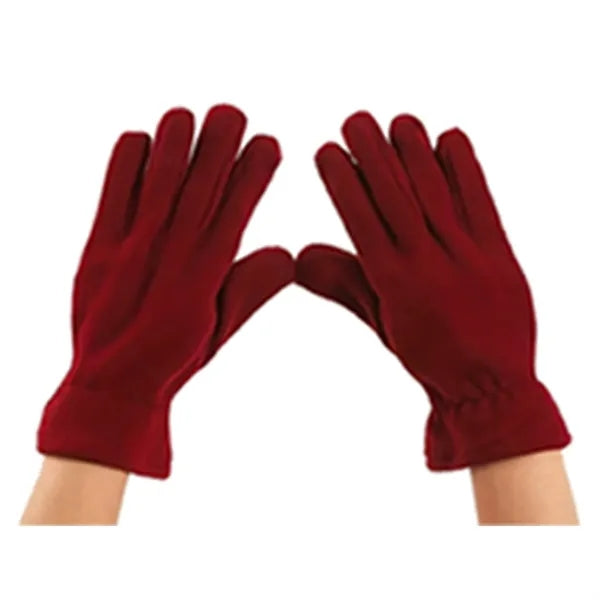 Unisex Cycling Polyester Fleece Glove