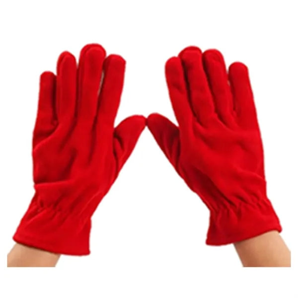 Unisex Cycling Polyester Fleece Glove