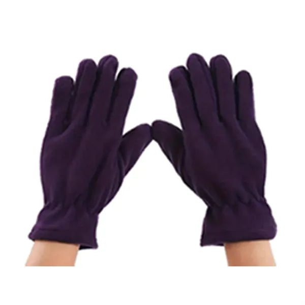 Unisex Cycling Polyester Fleece Glove