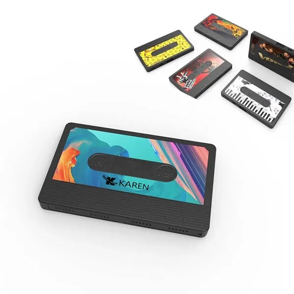 Retro Cassette Style Bluetooth Speaker & Power Bank