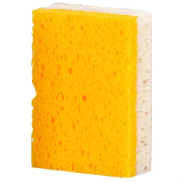 Kitchen Double Sided Loofah Wood Pulp Cotton Cleaning Sponge