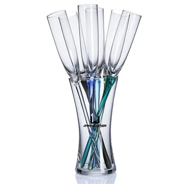 5oz Beach Champagne Wine Glass Flute Set