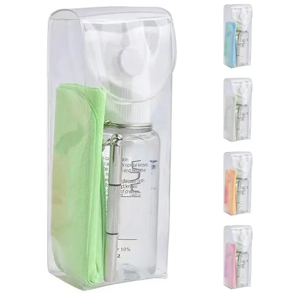 0.7oz Spray Bottle Glasses Cleaner Kit