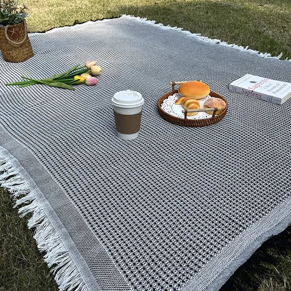 Foldable Bohemian Outdoor Camping Blanket