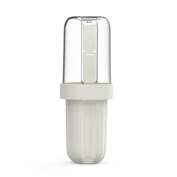 2 in 1 Travel Toothbrush Storage Case w/ Removable Cup