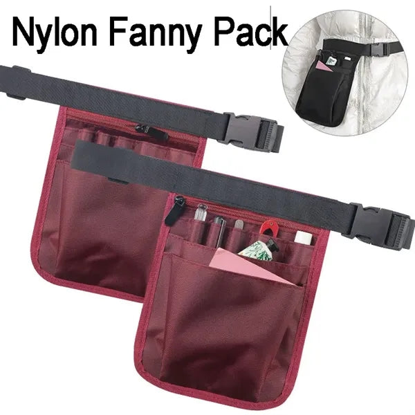 Fanny Pack, Nylon Multi-Pocket Tool Belt Bag