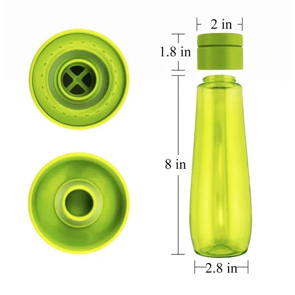 17oz Smart Plastic Water Bottle