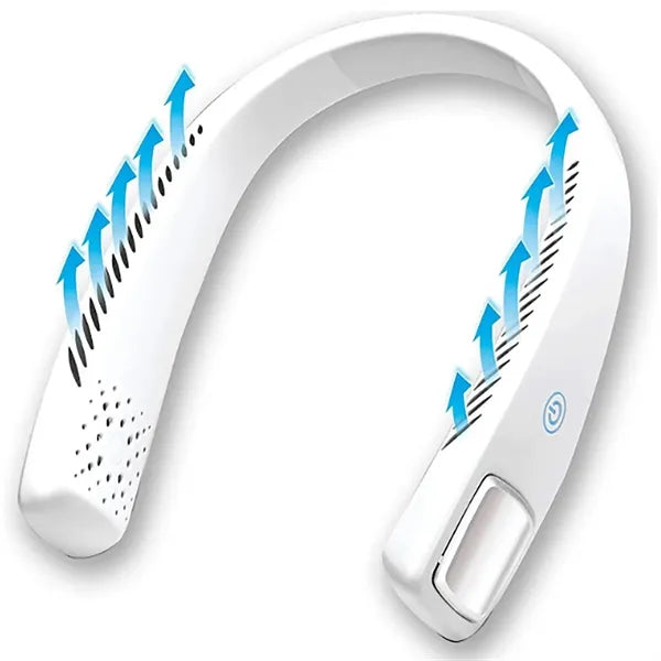 Portable USB Rechargeable ABS Hanging Neck Fan